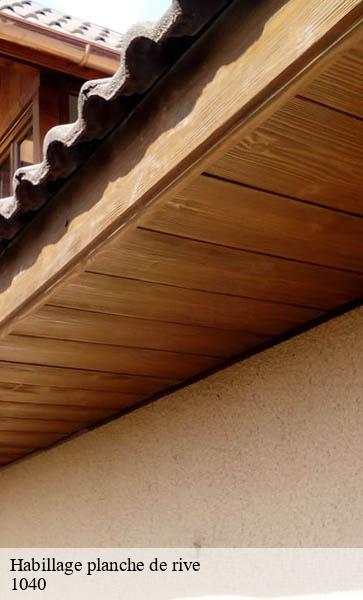 Habillage planche de rive  villars-le-terroir-1040 AJ Suisse