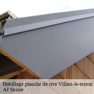 Habillage planche de rive  villars-le-terroir-1040 AJ Suisse