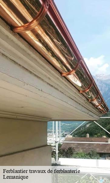 Ferblantier travaux de ferblanterie Lemanique  AJ Suisse