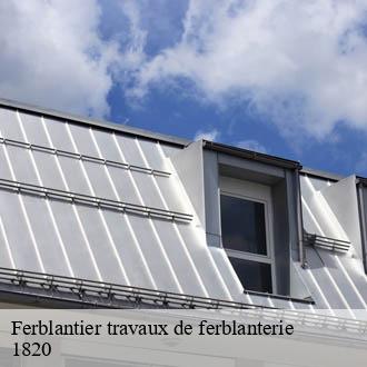 Ferblantier travaux de ferblanterie  veytaux-1820 AJ Suisse