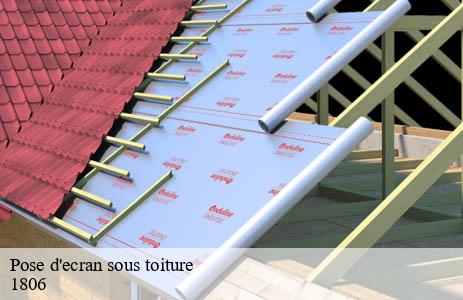 pose-d-ecran-sous-toiture