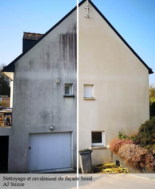 Nettoyage et ravalement de façade  soral-1286 AJ Suisse